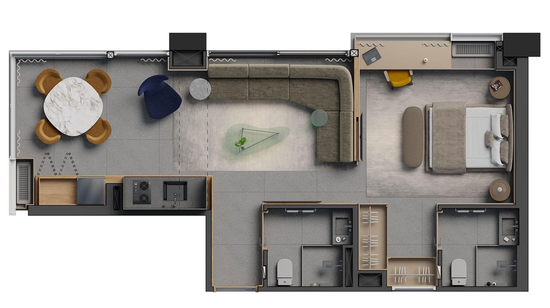 Planta 4 — 155 Jerô - Studios