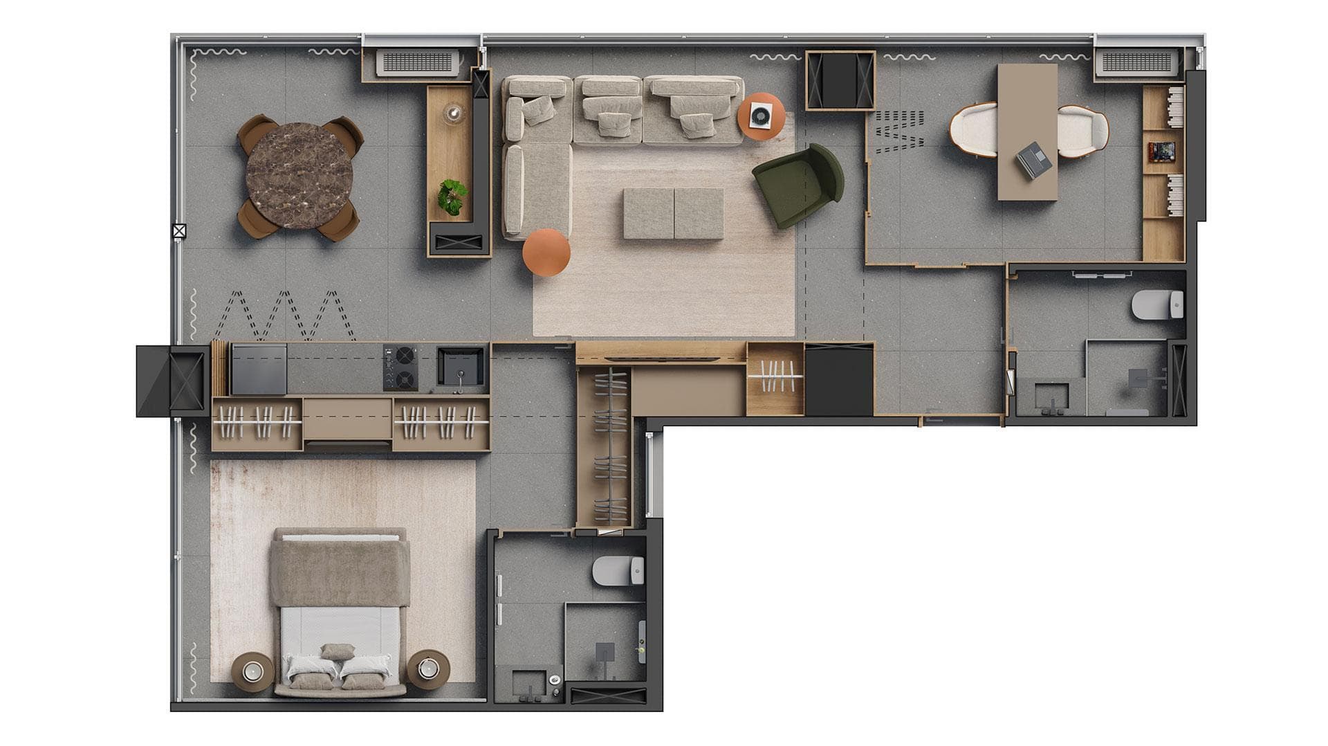 Planta 6 — 155 Jerô - Studios