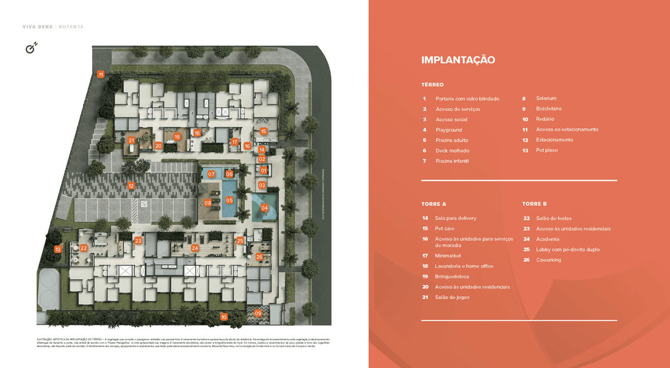 Planta 1 — Viva Benx Butantã - NR