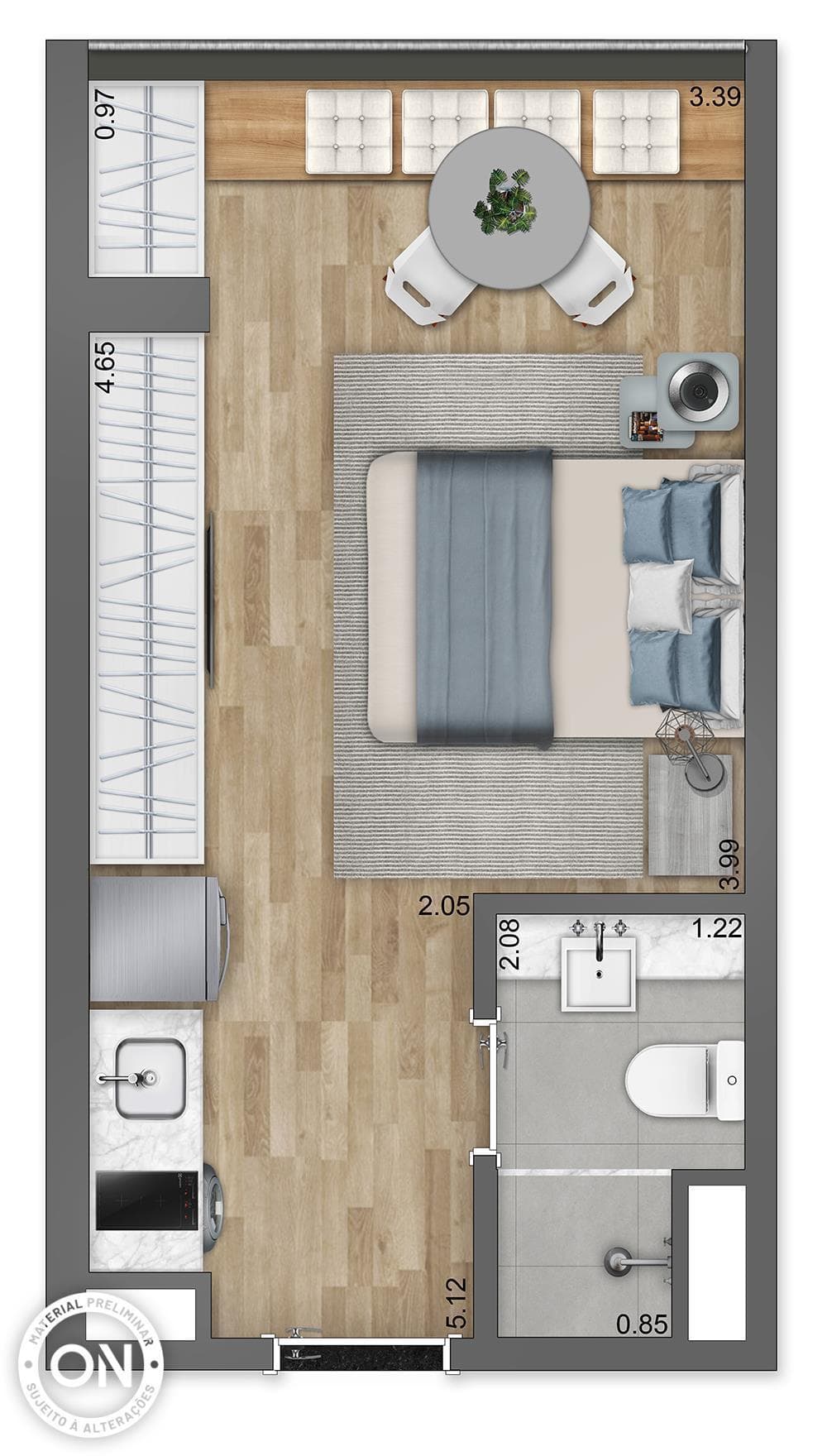 Planta 5 — ON Melo Alves - Residencial