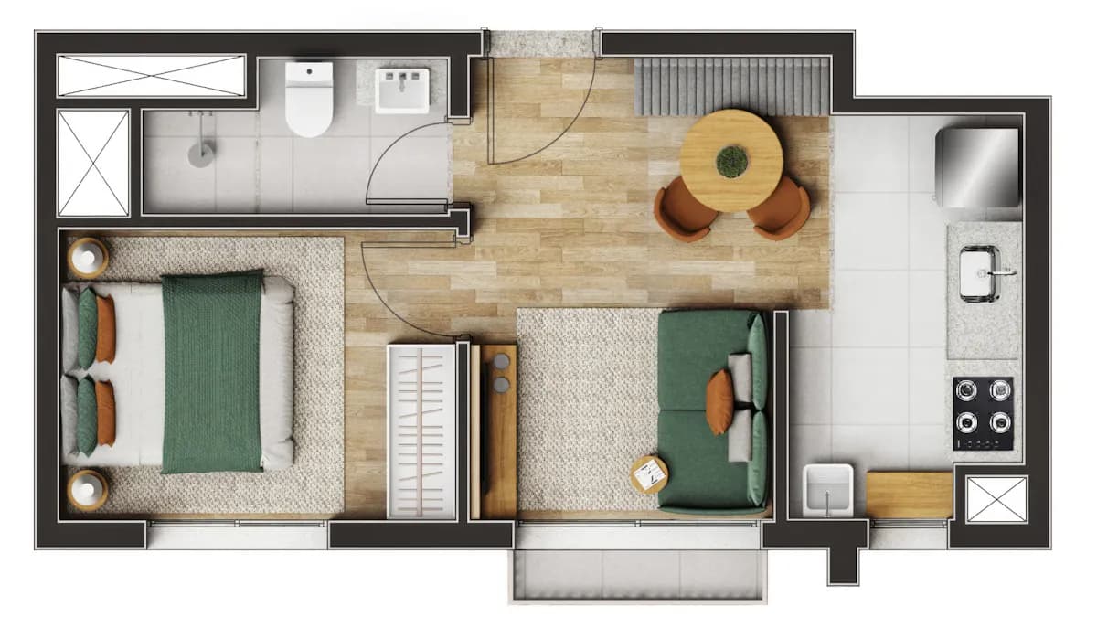 Planta 5 — Boulevard Vila Romana