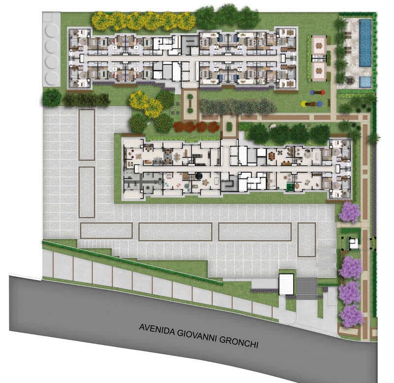 Planta 1 — Sphera Panamby Urban