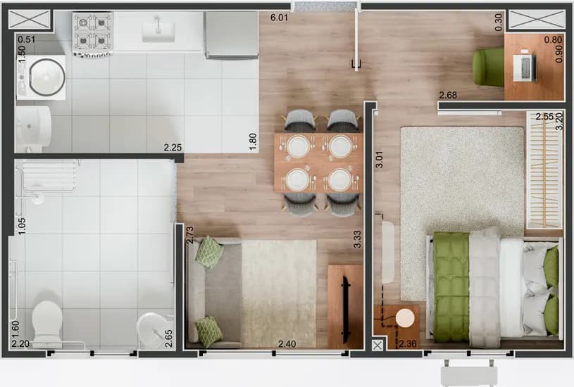 Planta 5 — HM Smart Barra Funda