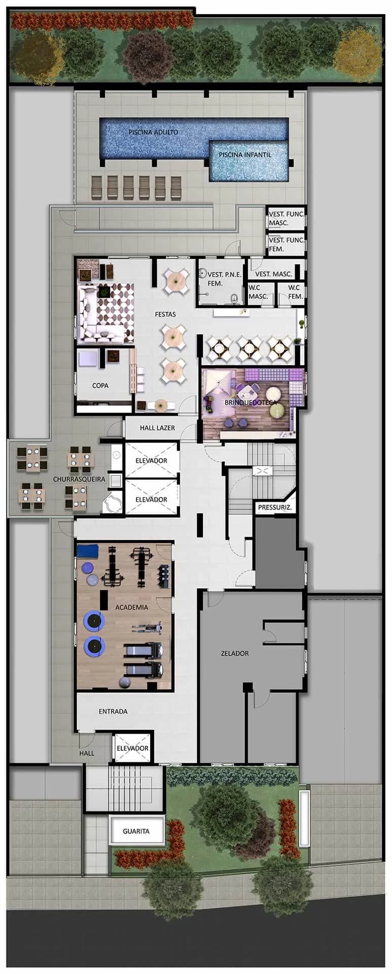 Planta 1 — Porto Real