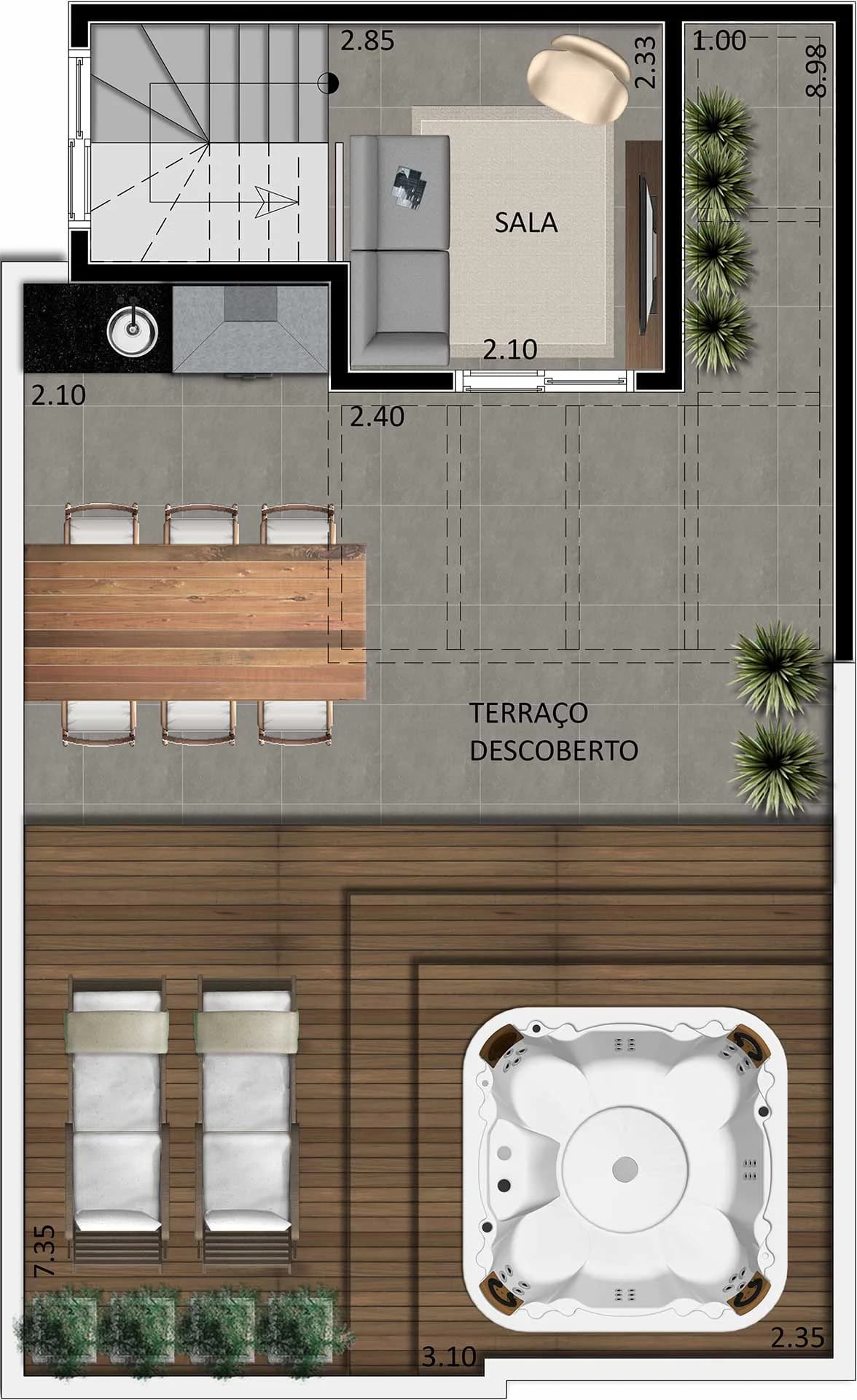 Planta 5 — Porto Real