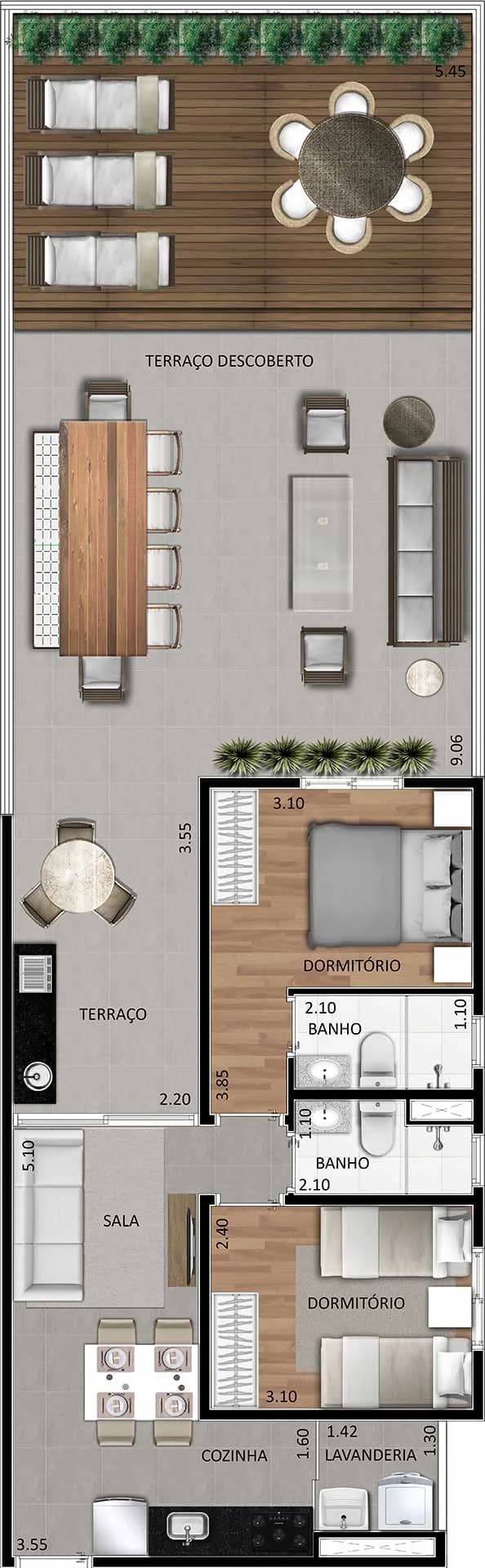 Planta 6 — Porto Real