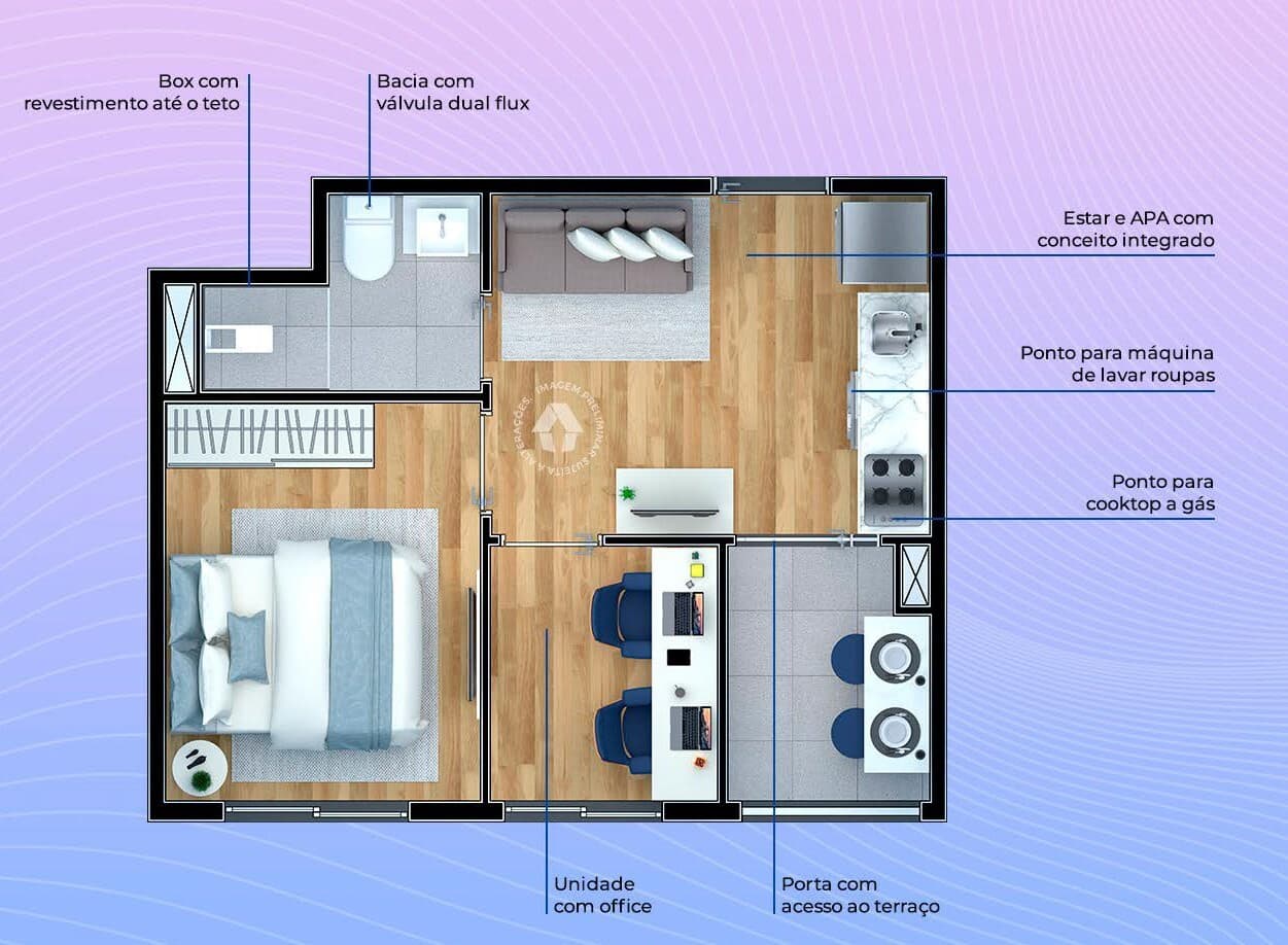 Planta 4 — Metrocasa Jardim Botânico - Residencial