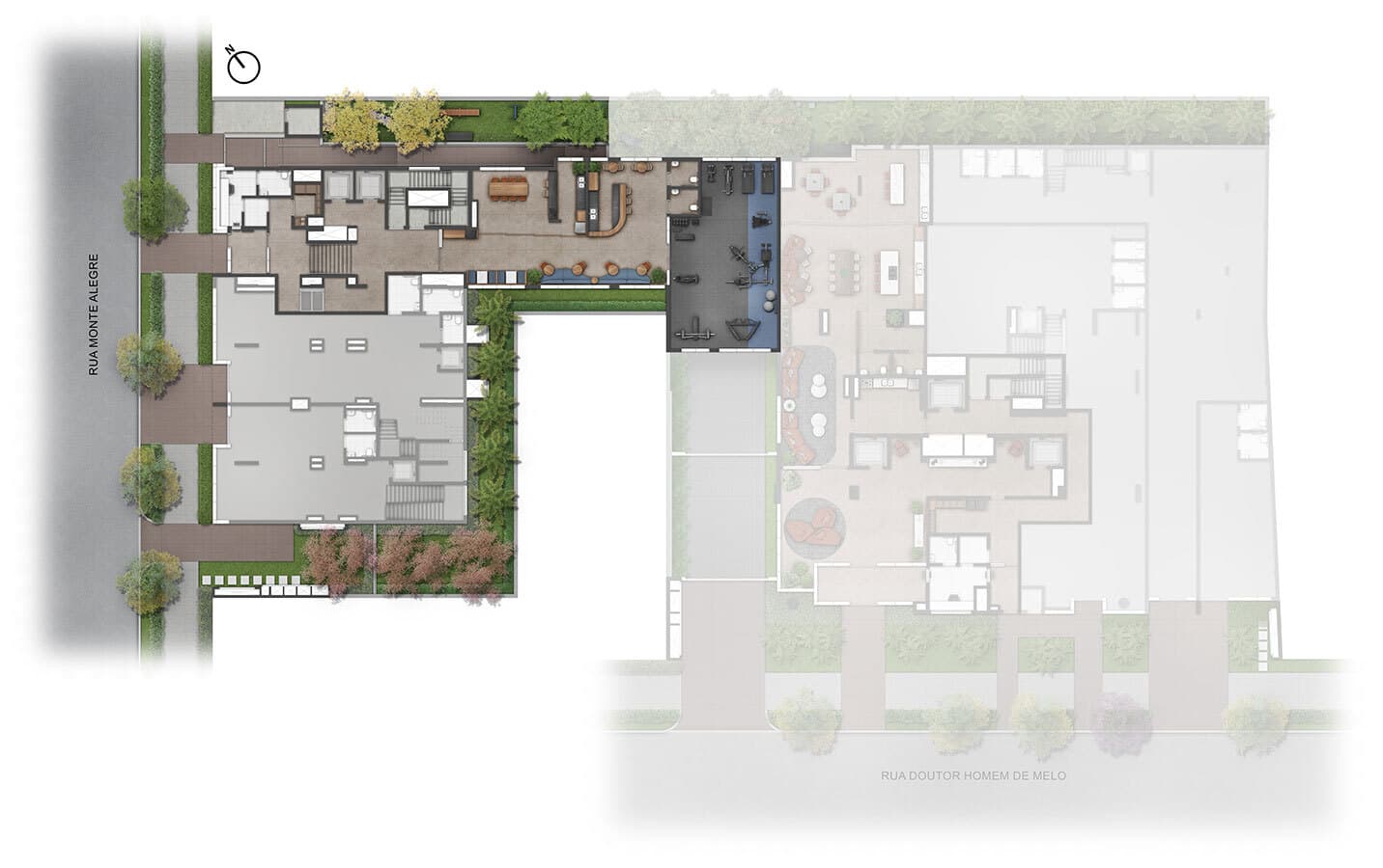 Planta 2 — Roya Perdizes - Studios