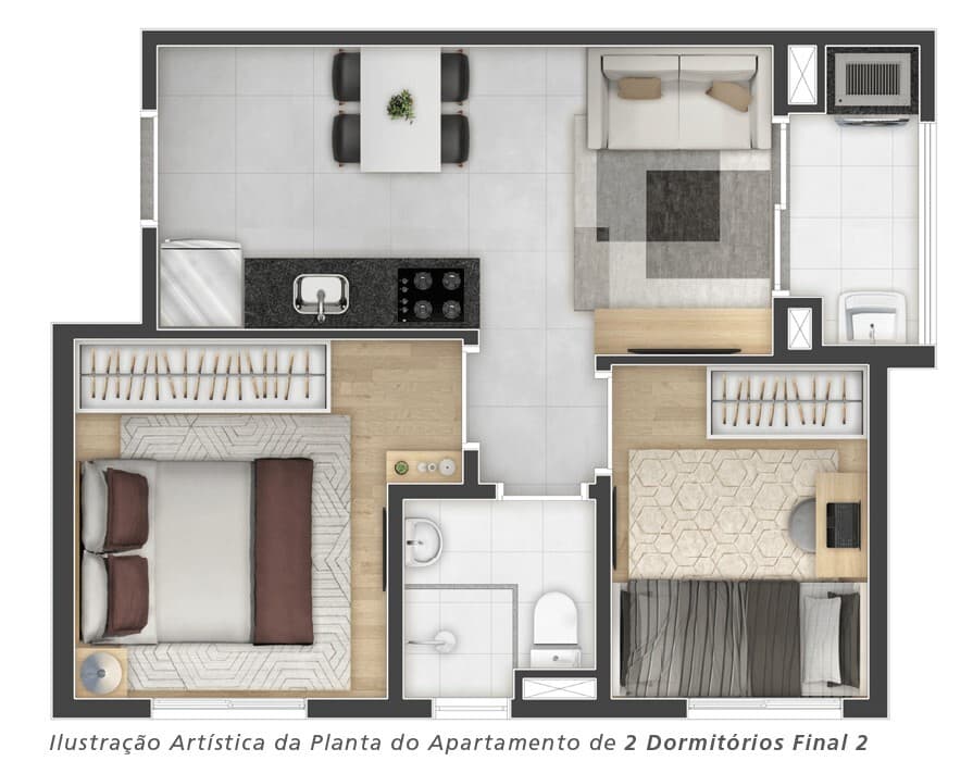 Planta 2 — Oh Freguesia - Residencial