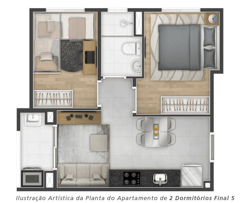 Planta 3 — Oh Freguesia - Residencial