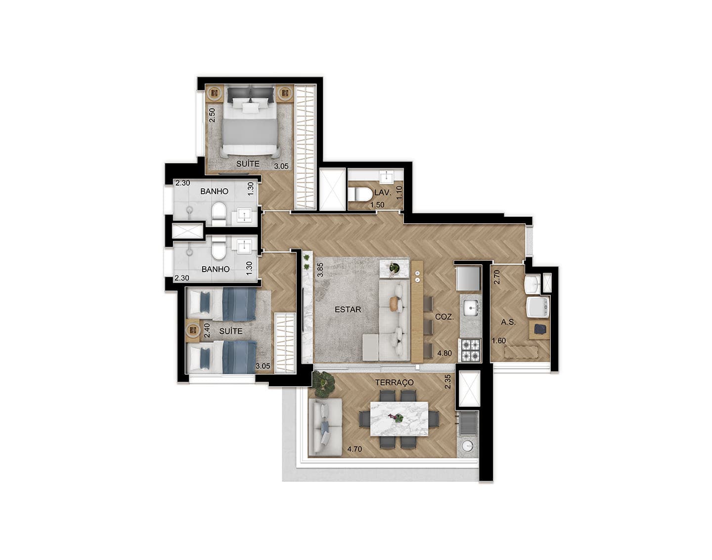 Planta 3 — Épico Klabin