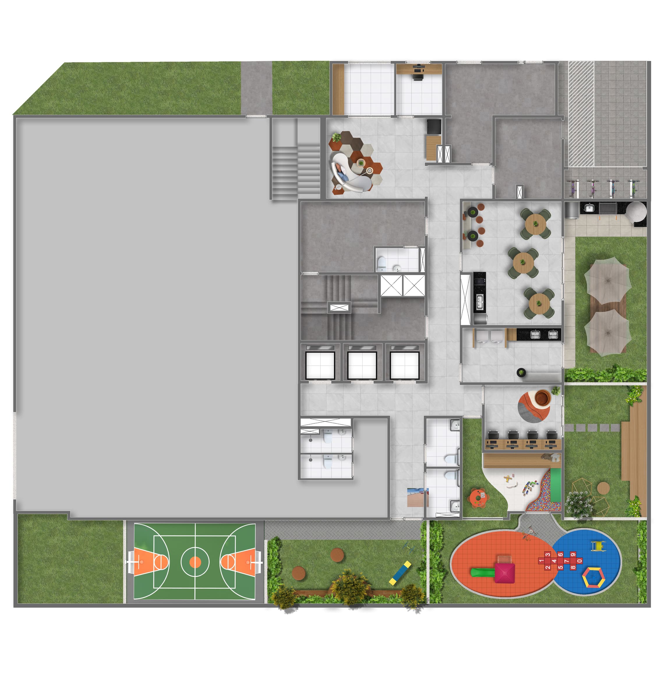 Planta 1 — Maskan Vila Romana - Residencial