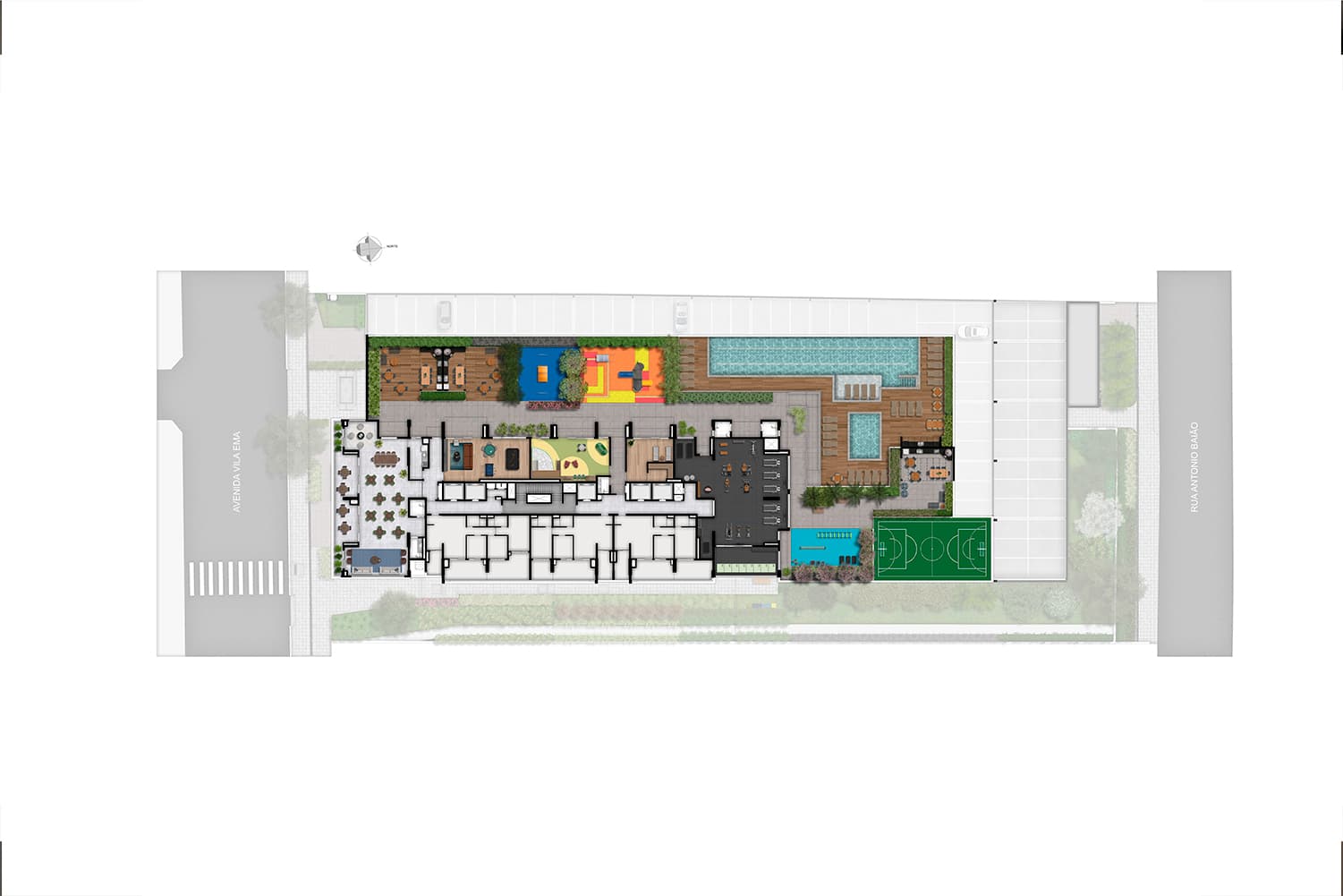 Planta 2 — Prisma Condomínio Clube Vila Ema - Residencial