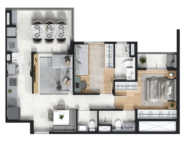 Planta 2 — Terrazzo MBigucci
