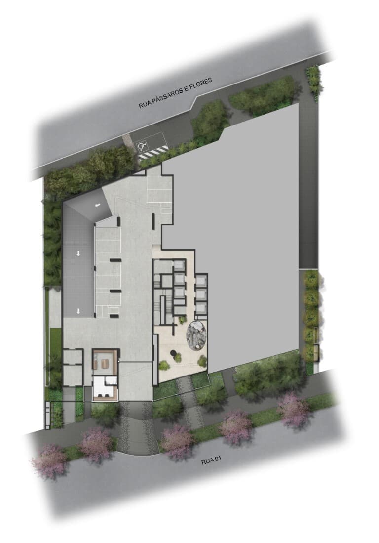 Planta 1 — Escape Éden - Residencial