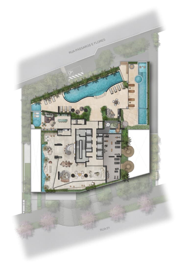 Planta 2 — Escape Éden - Residencial