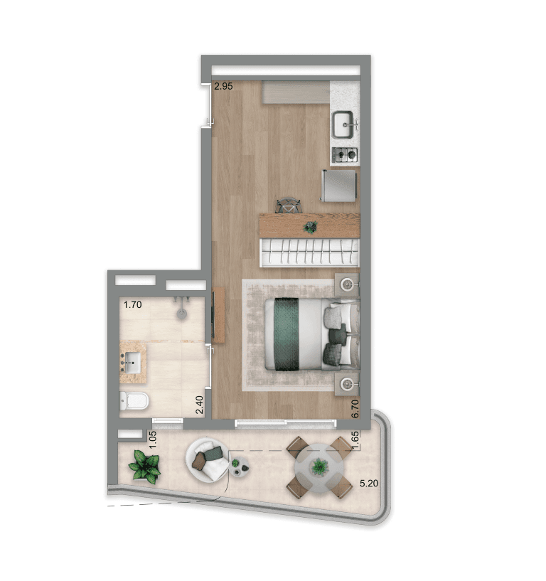 Planta 5 — Escape Éden - Residencial
