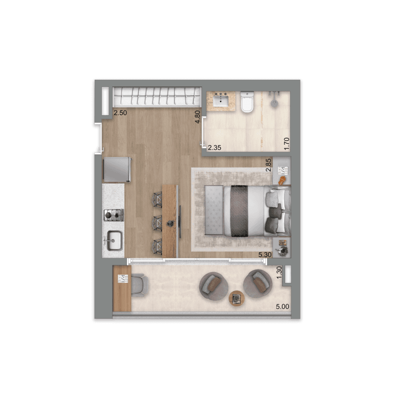Planta 6 — Escape Éden - Residencial