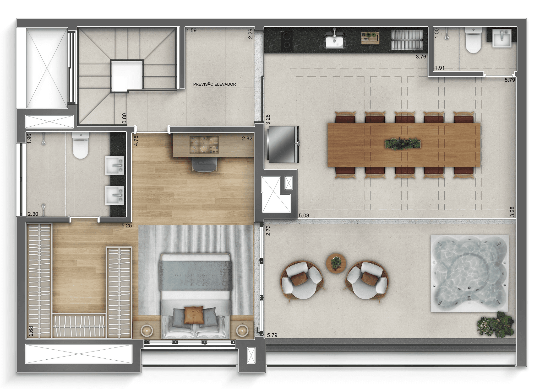 Planta 5 — Scena Vila Romana