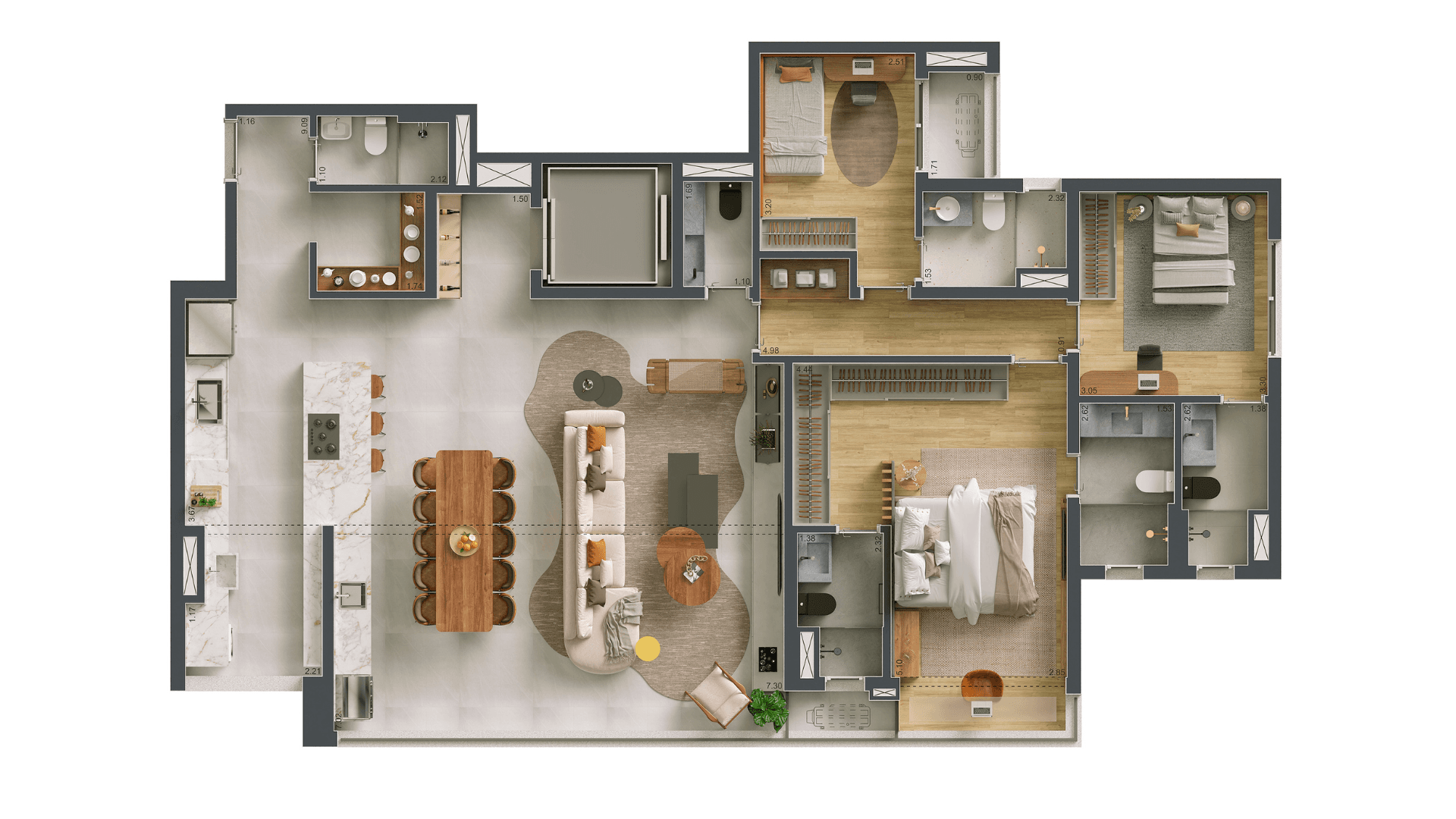 Planta 5 — Maison Diogo By Fibra - Residencial