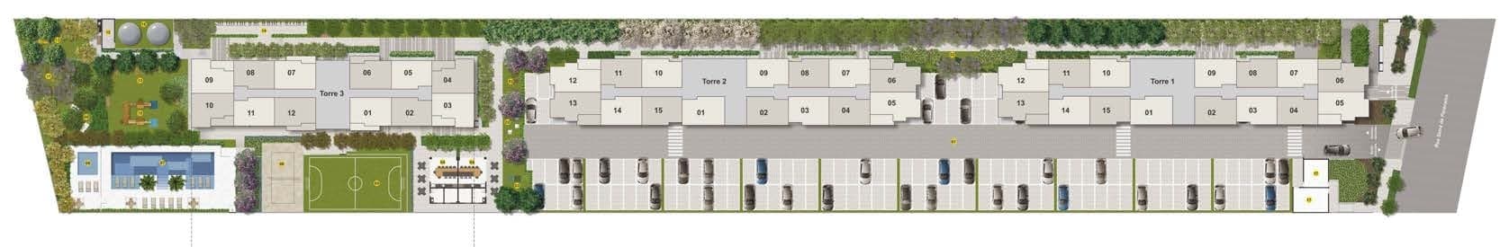 Planta 1 — Cidade Mooca Navona