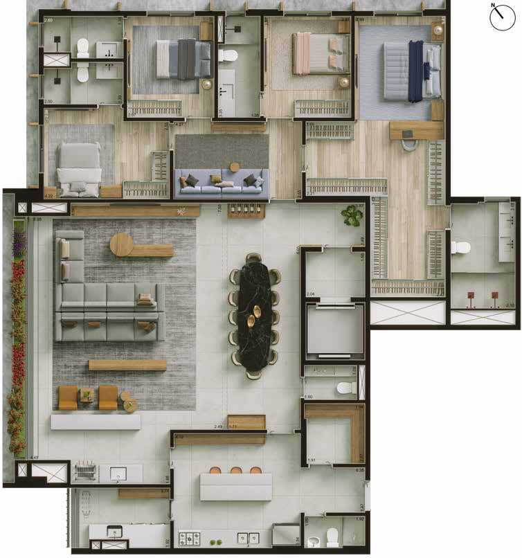 Planta 4 — Bosque Vila Nova
