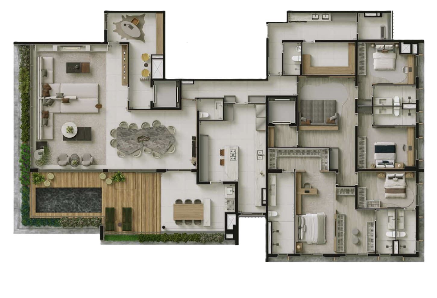 Planta 5 — Bosque Vila Nova