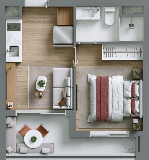 Planta 2 — Ryt Paulista - Residencial
