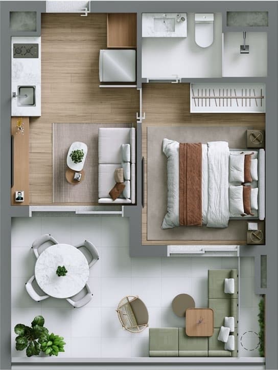 Planta 4 — Ryt Paulista - Residencial