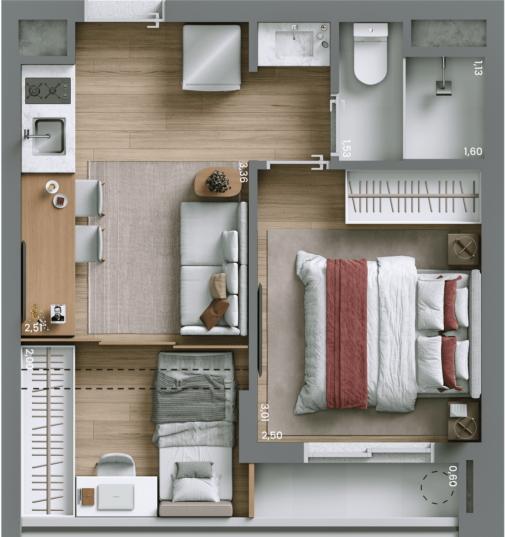 Planta 1 — Ryt Paulista - Residencial