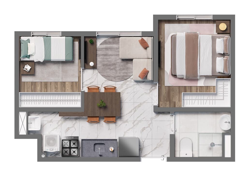Planta 1 — Vivaz Santa Marina