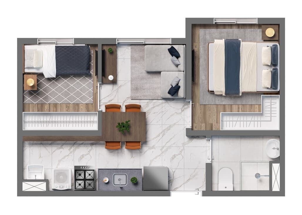 Planta 2 — Vivaz Santa Marina