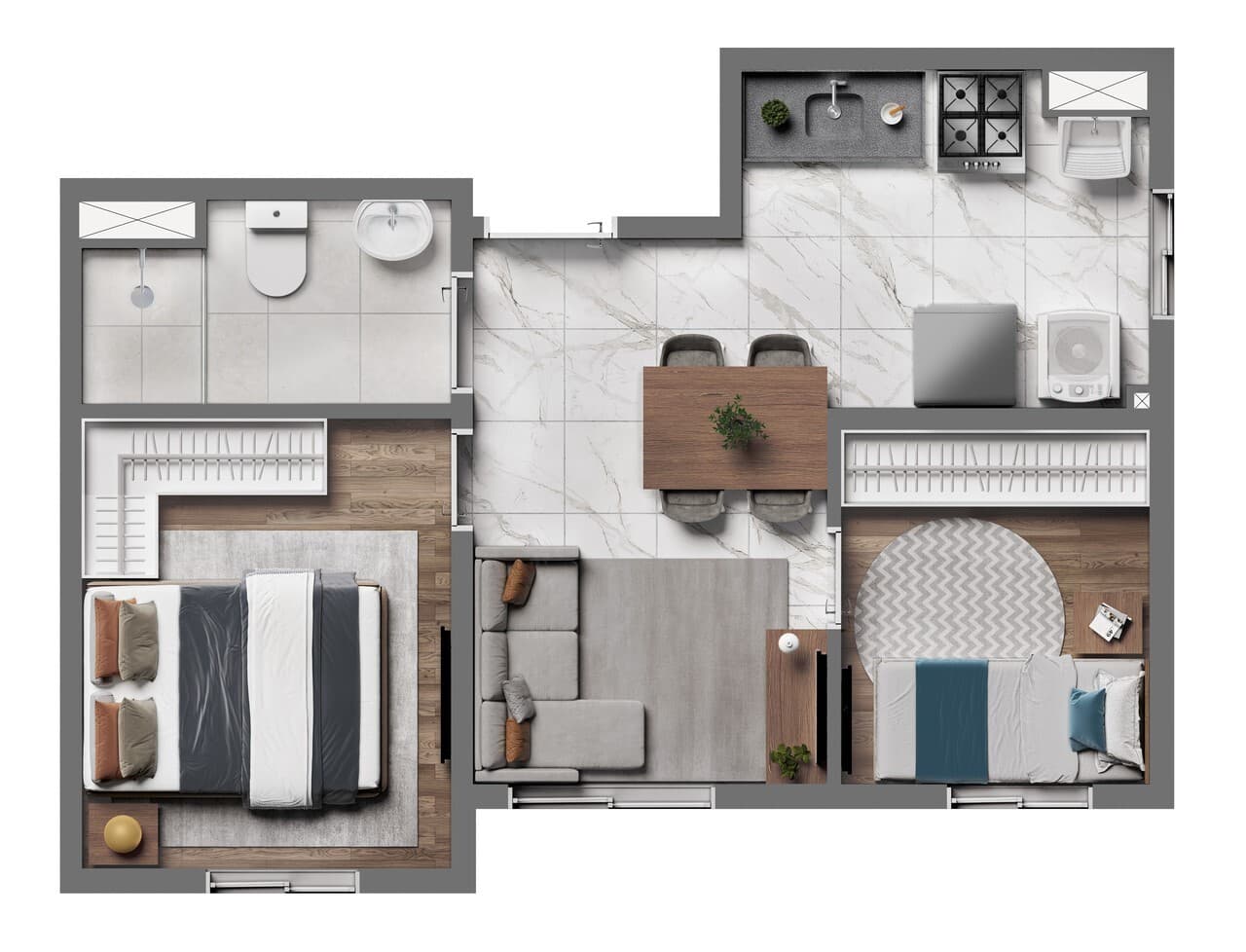 Planta 3 — Vivaz Santa Marina