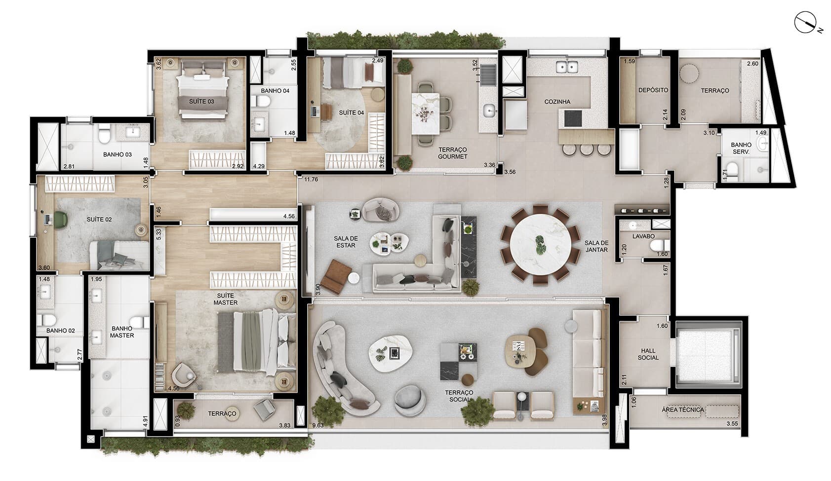 Planta 2 — Ampére Brooklin