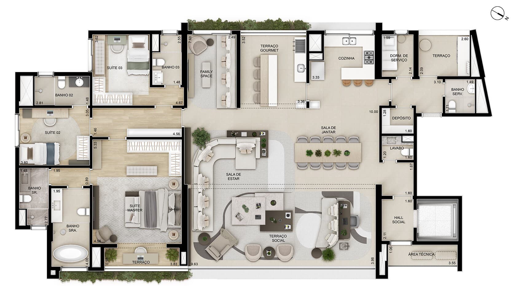 Planta 5 — Ampére Brooklin