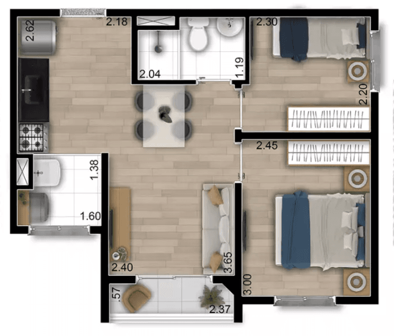Planta 1 — Soul Pari