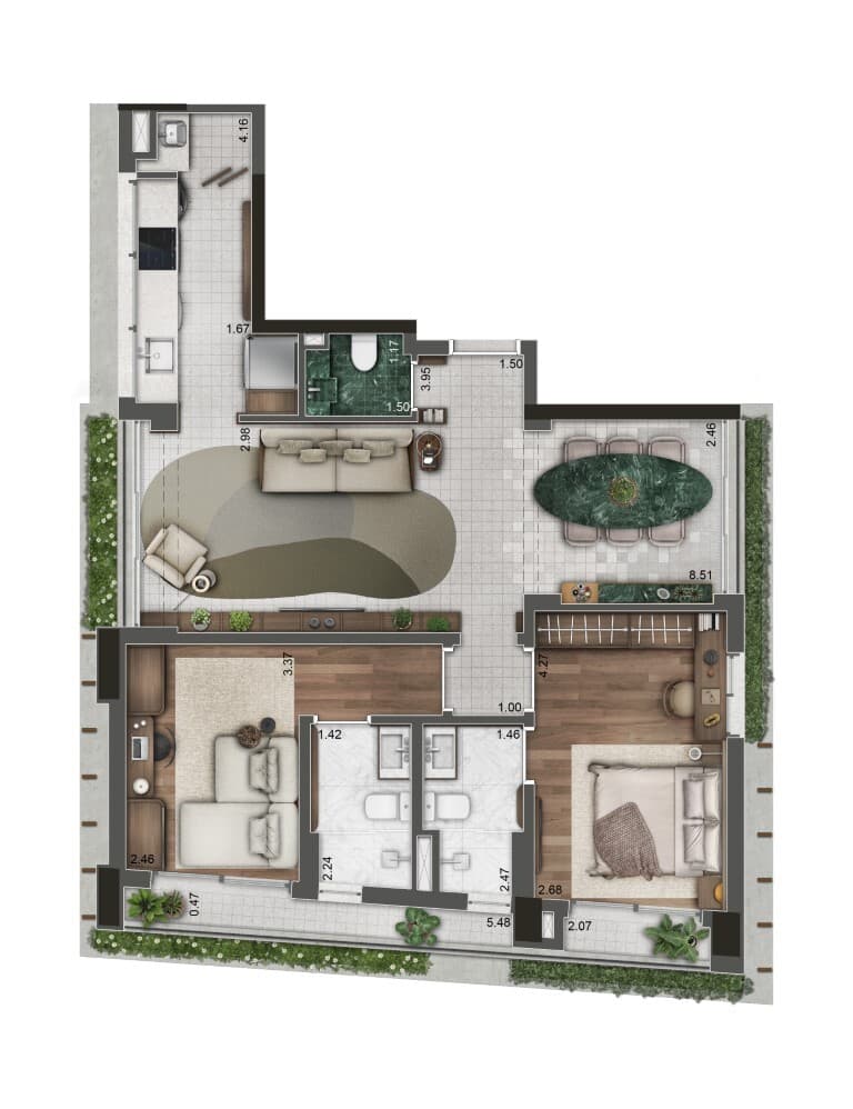 Planta 5 — 177 Jerônimo - Residencial