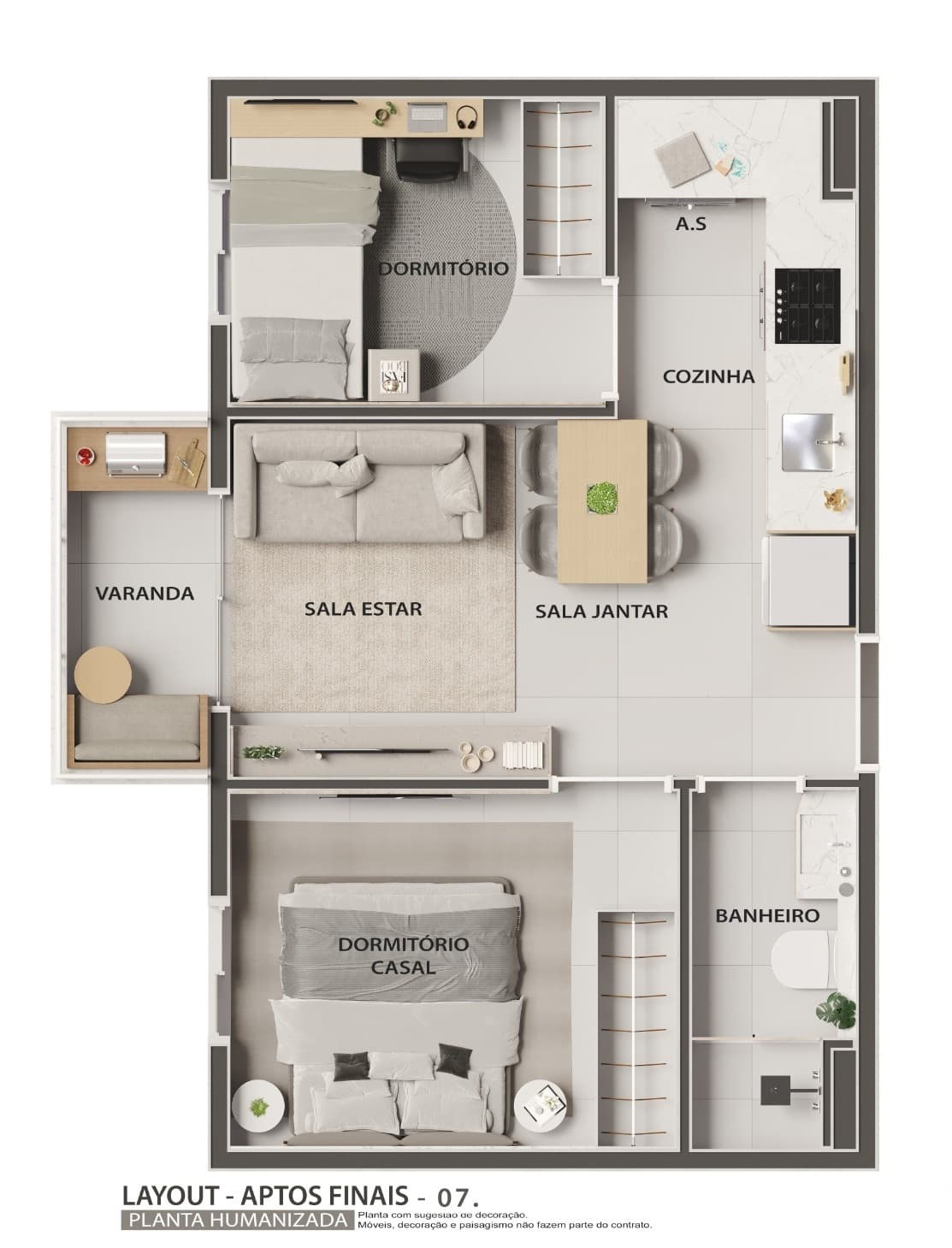 Planta 3 — Jardins de Anália Franco