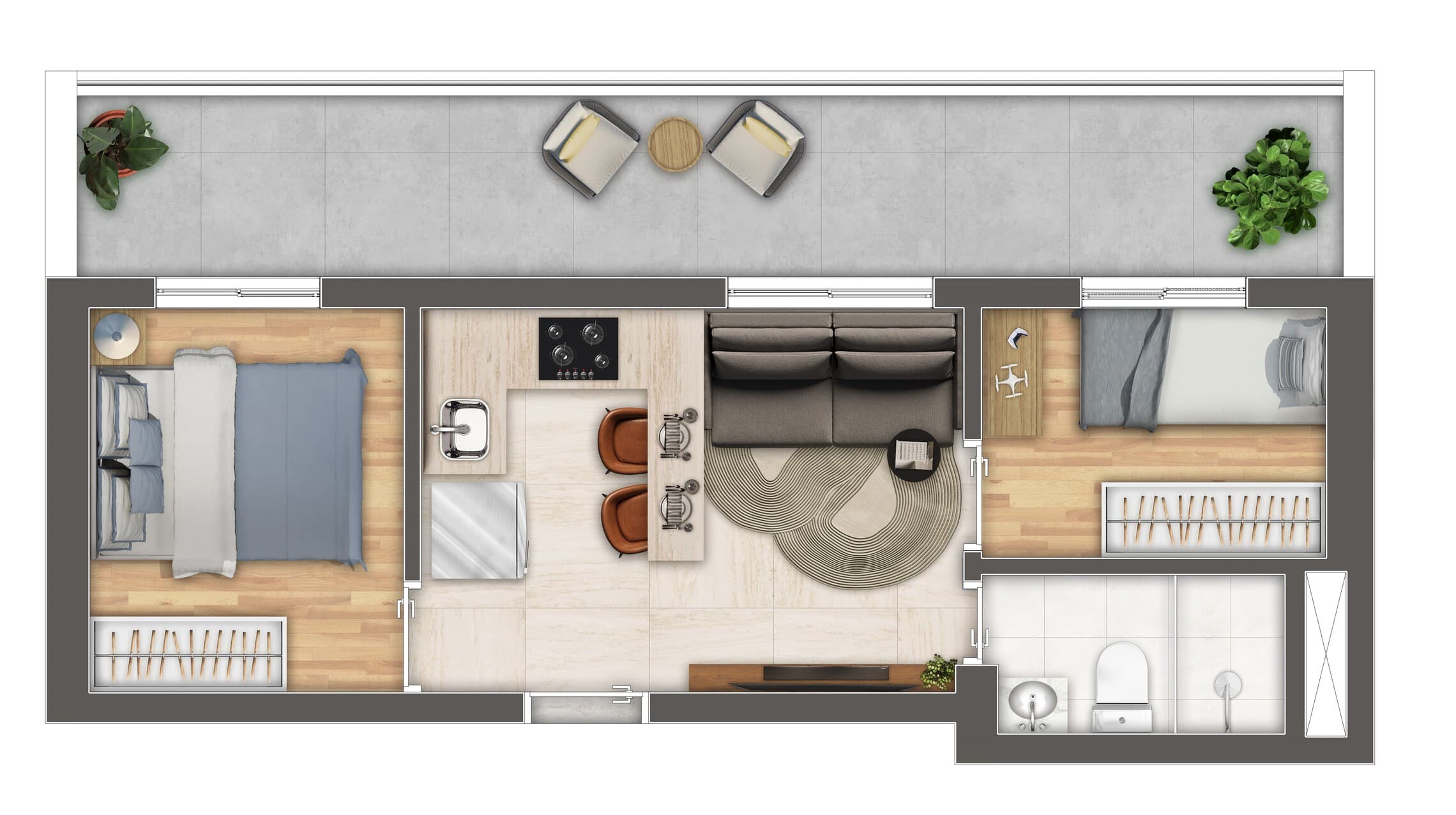 Planta 4 — Full Jardim São Paulo - Residencial