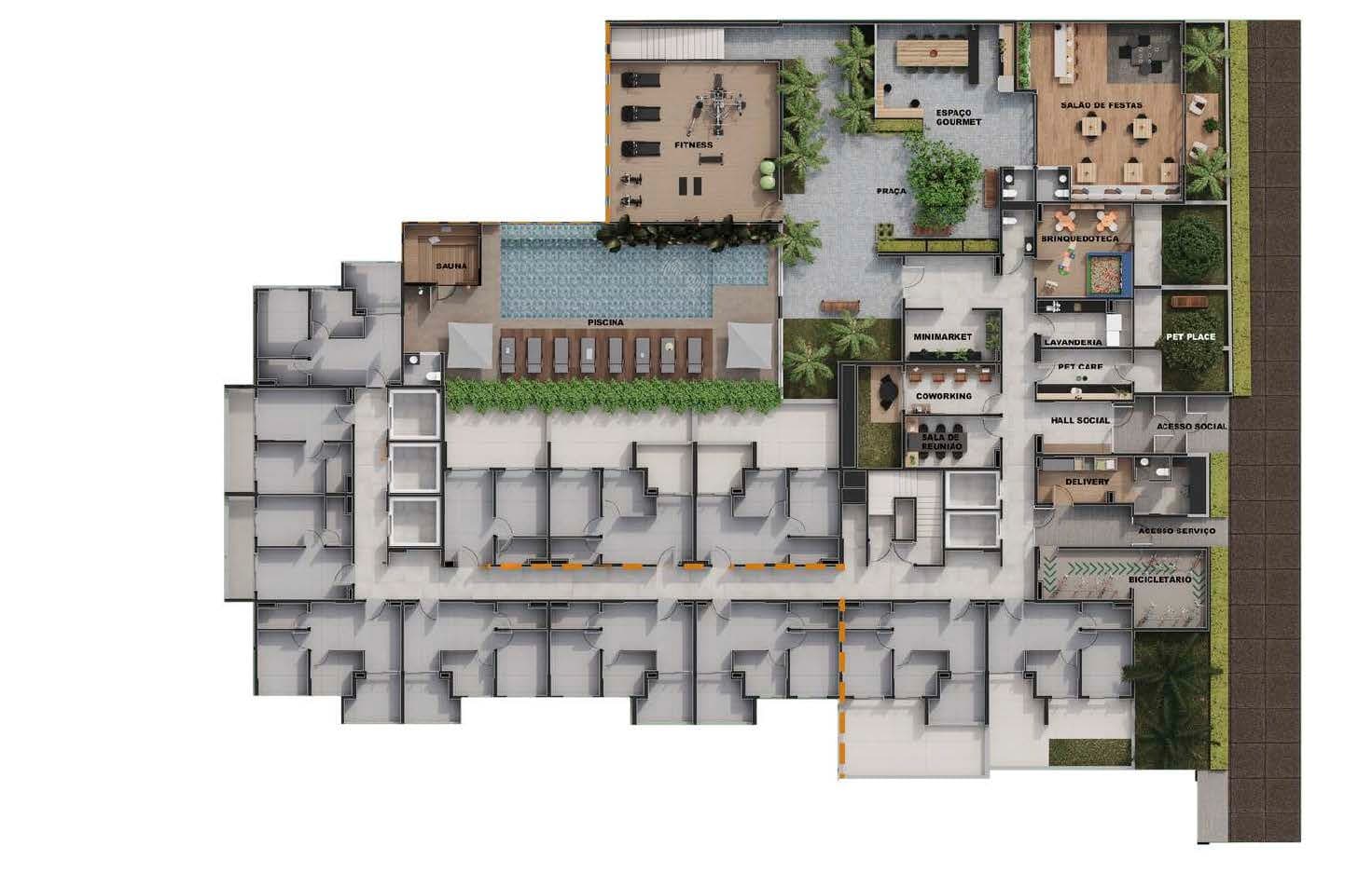 Planta 1 — myID Tucuruvi Unique - Residencial