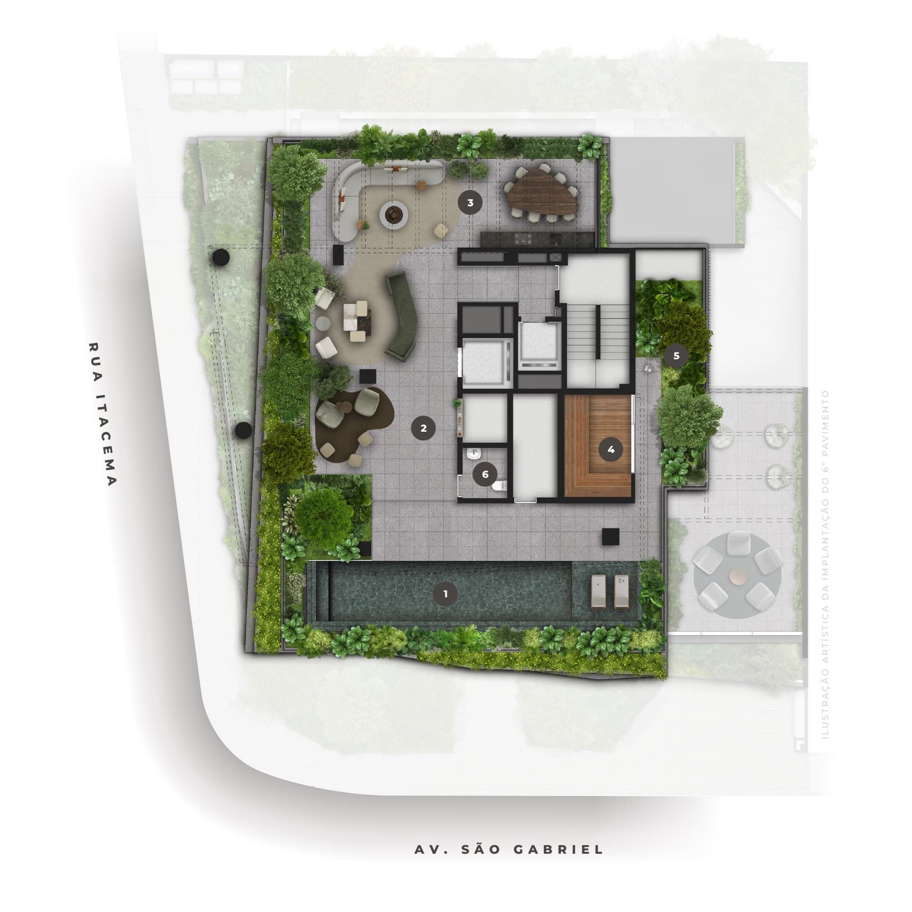Planta 2 — Orla Paulistana - Residencial