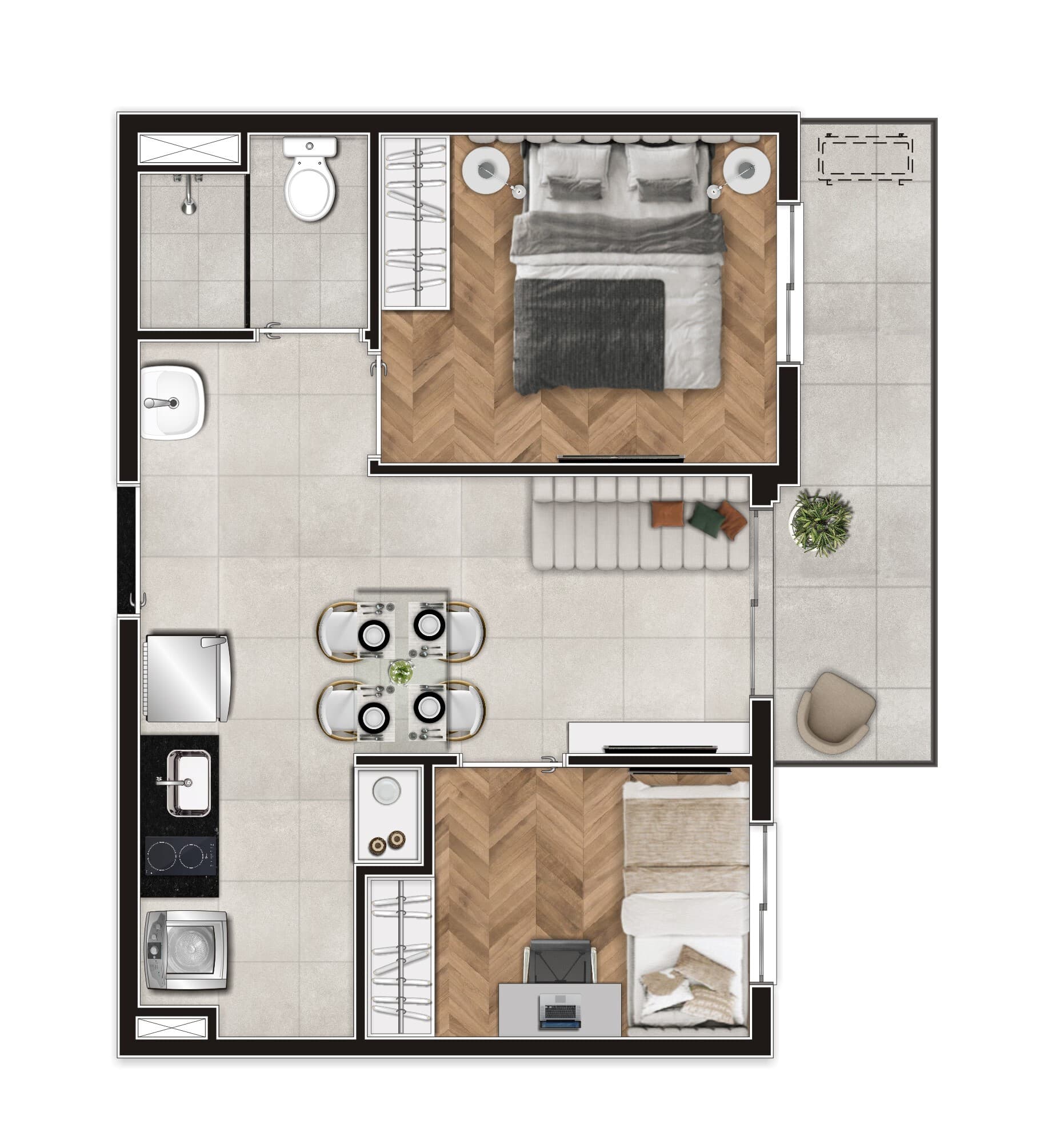 Planta 1 — Bracon Faria Lima