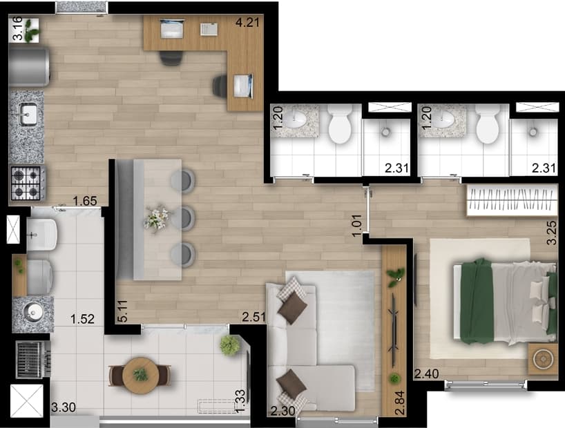 Planta 4 — Gran Sky