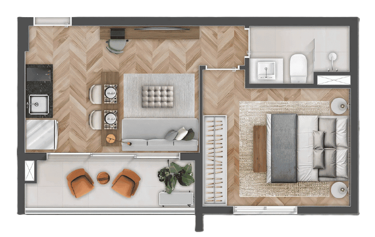 Planta 2 — Urbanpark Aclimação