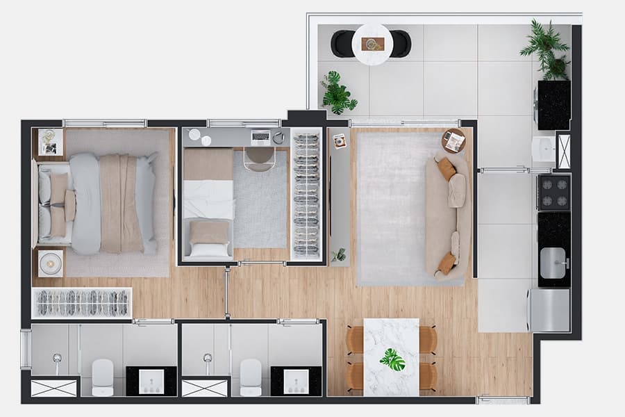 Planta 2 — Alya Paraíso