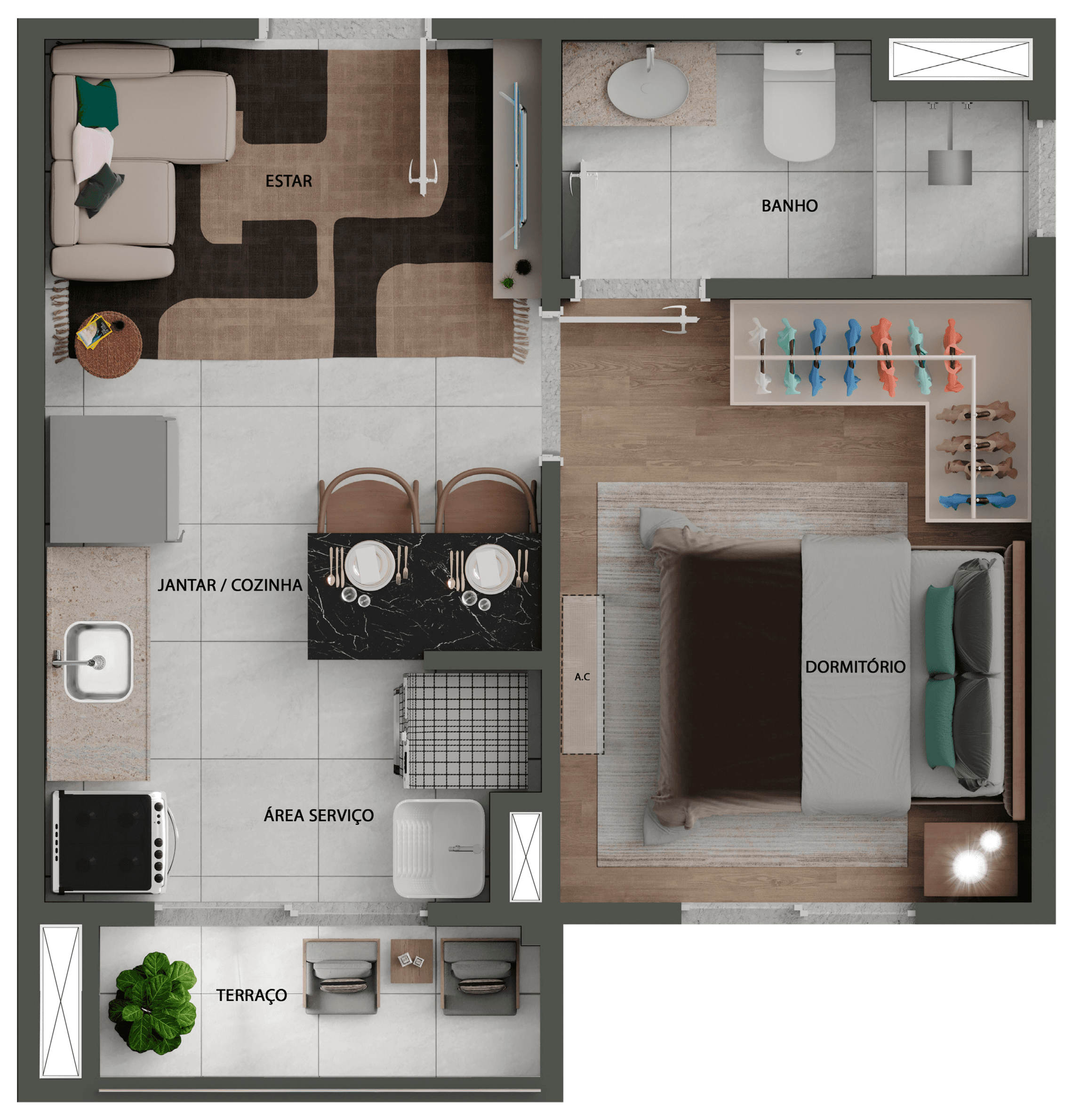 Planta 1 — Bliss Concept