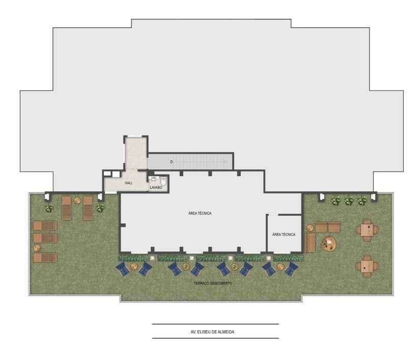 Planta 2 — Blue Residences