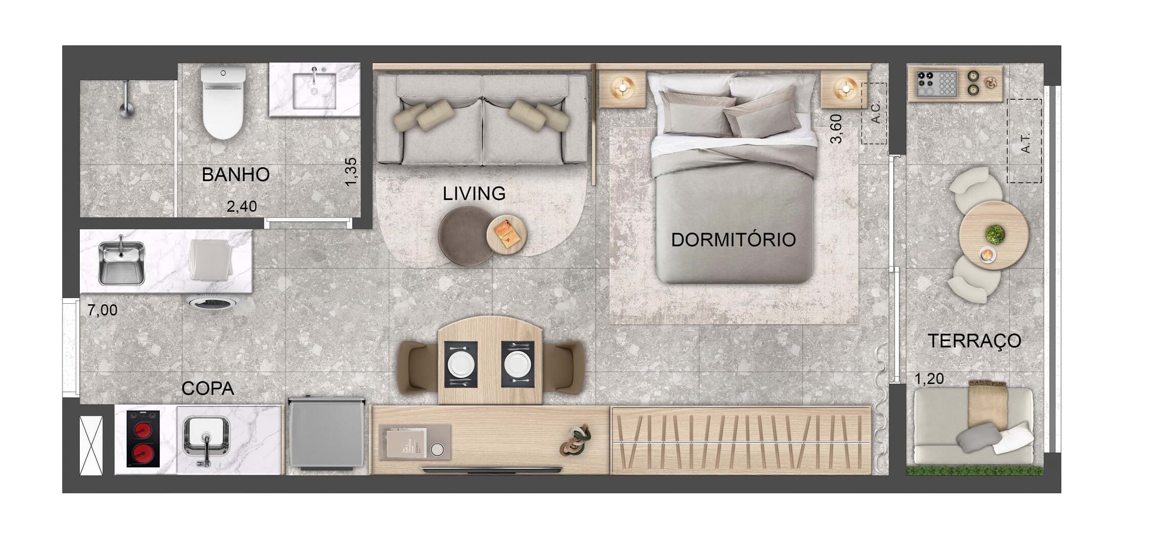Planta 5 — Blue Residences