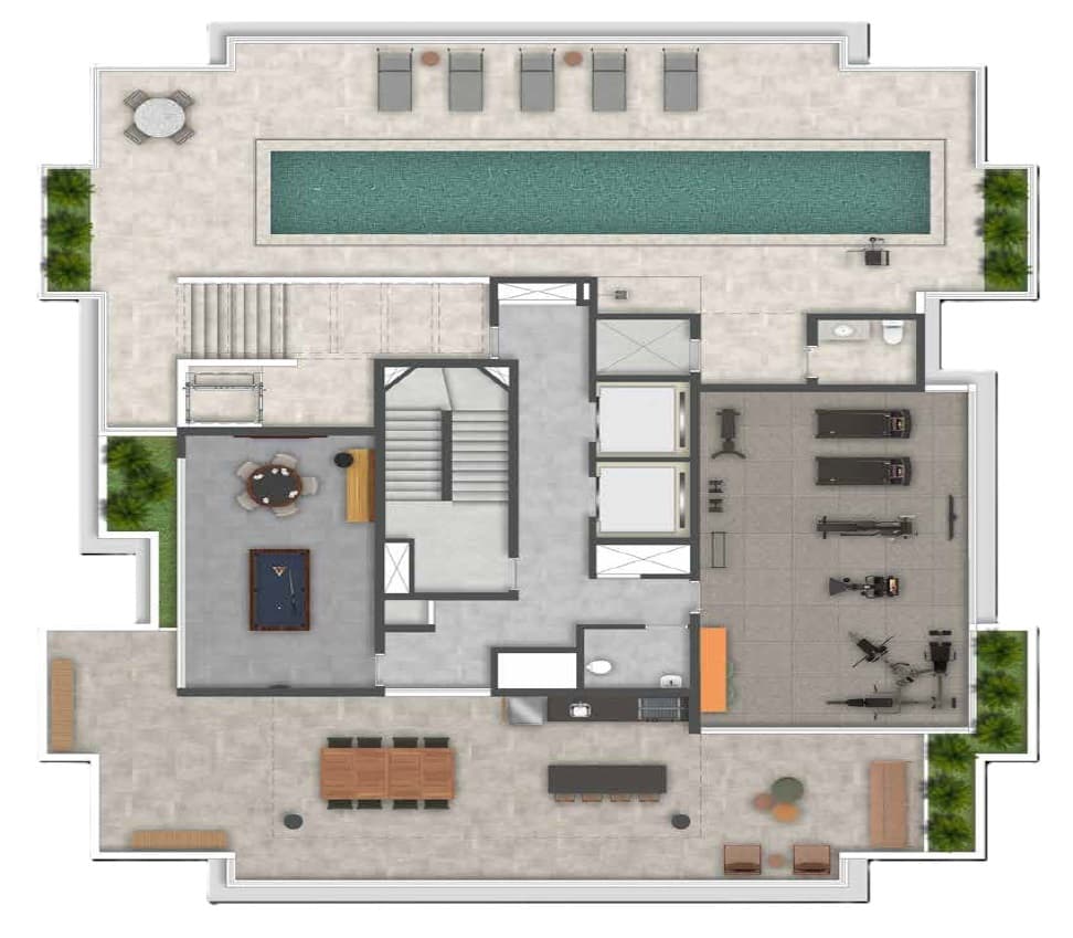 Planta 1 — Essencialle - Residencial