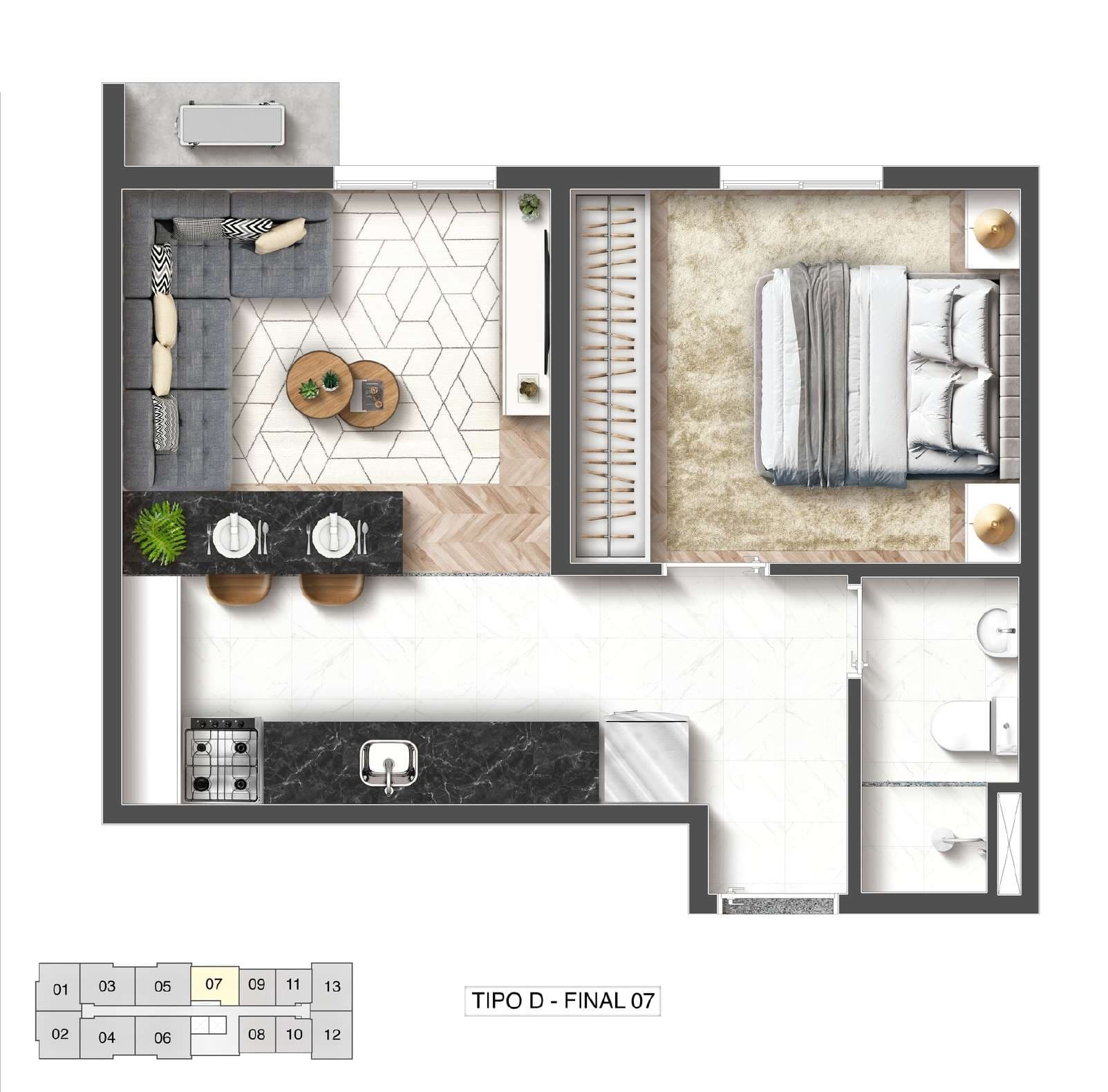 Planta 3 — Vida Nova Vila Mascote
